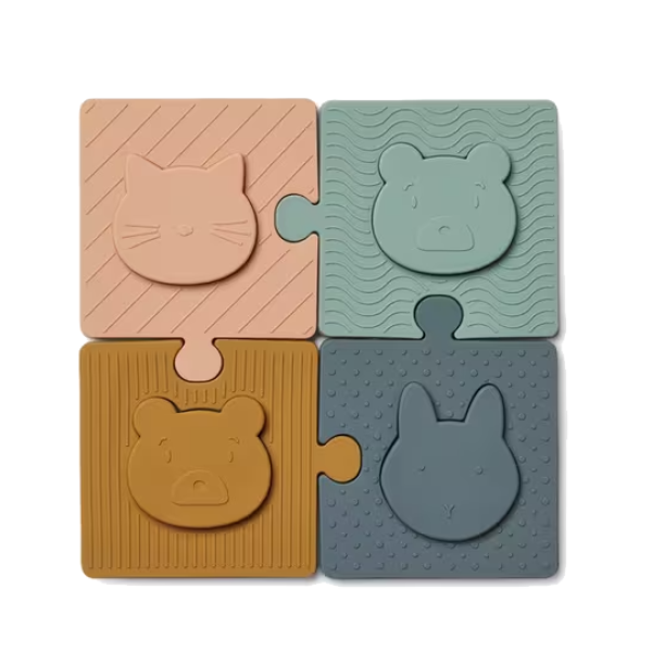 Детские силиконовые пазлы LIEWOOD Bodil Multi Mix